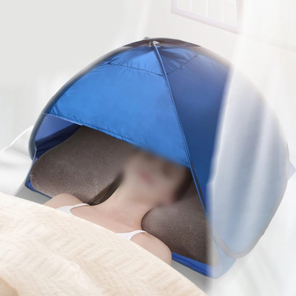 Beach Headrest Sunshade Tent UV-protecting Sunshade Automatic Opened Portable Outdoor Camping Sunshade Tent For Adults Children view 4