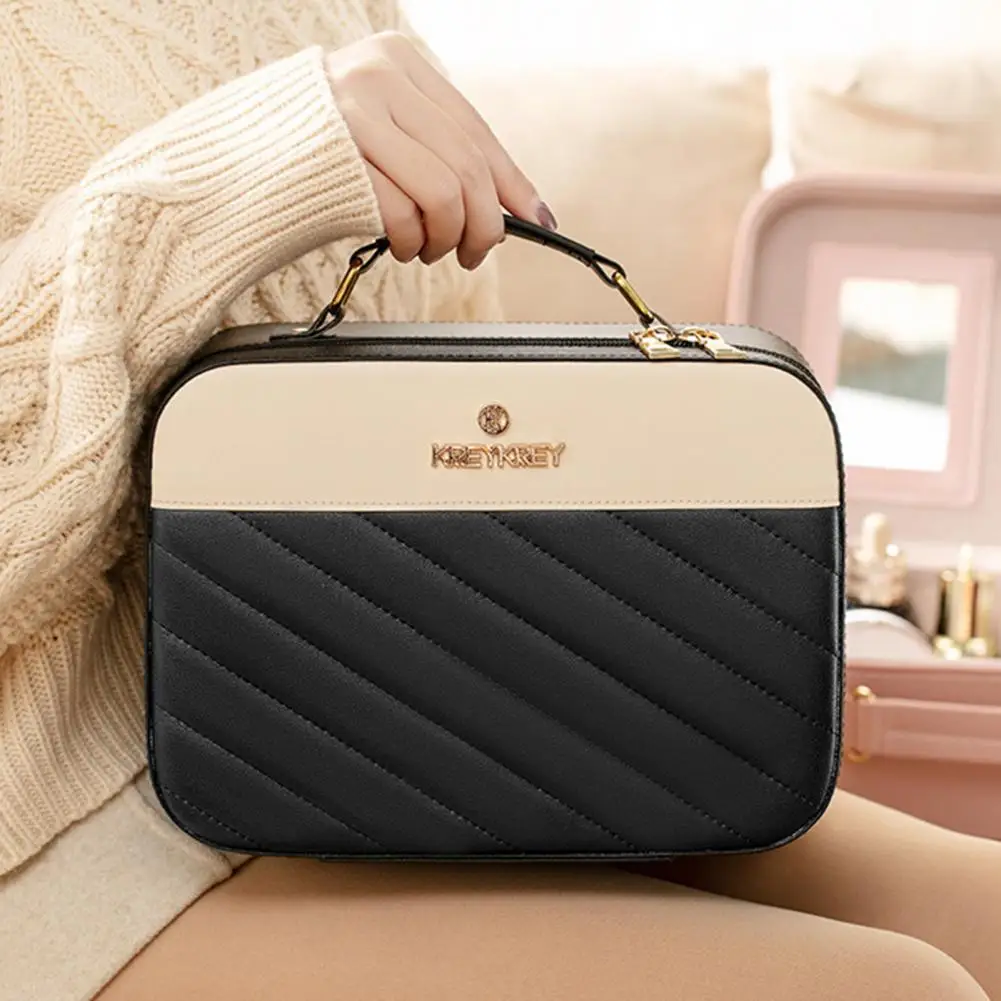 Makeup Bag For Women Toiletries Organizer Waterproof Travel Make Up Storage Pouch Female Large Capacity Portable Cosmetic Case