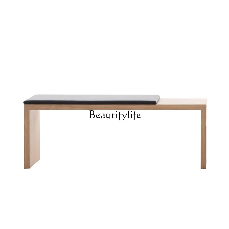 

0 Log Modern Minimalist Desk Office Computer Desk