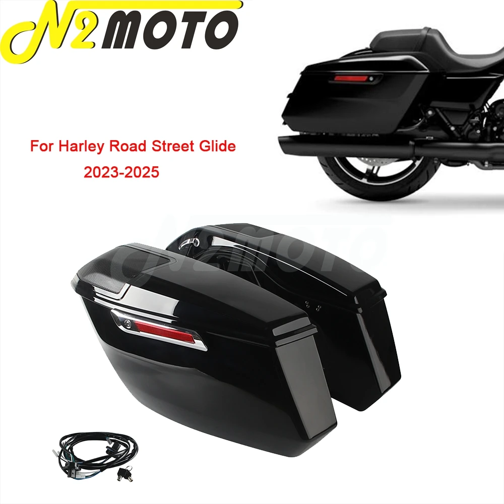 

Motorcycle Saddlebags Saddle Bags For Harley CVO Road Glide FLTRXSE ST FLTRXSTSE FLTRX Street Glide FLHXSE FLHX FLHXU 2023-2025