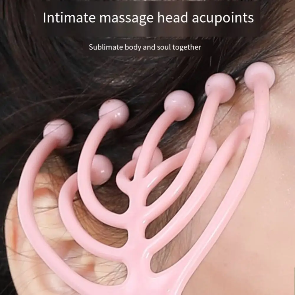 

Стальной шарик Расслабляющий артефакт Земснаряд Меридианы Коготь Массажер для кожи головы Артефакт для головы Массаж головы Коготь для захвата головы Артефакт