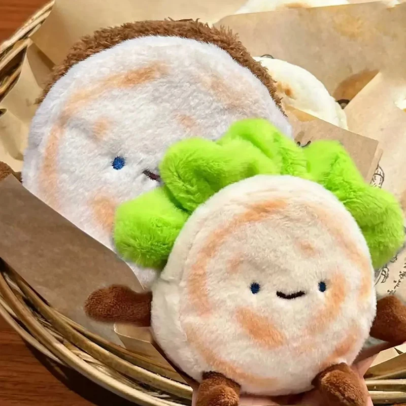 Kawaii Cartoon Mini Pastry Food Plush Doll Pendant Cake Vegetable Meat Creative Combination Plush Toy Gift For Boys And Girls