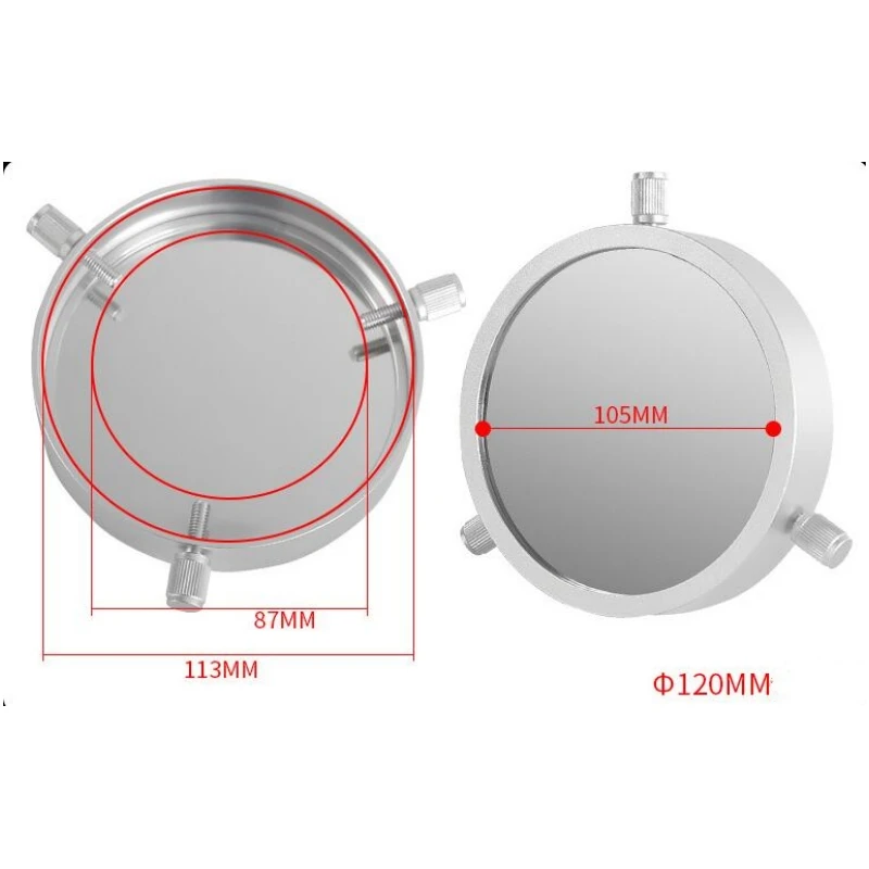 Angeleyes 120mm Universal Solar Film for Observing Solar Eclipses Bard Film Astronomical Telescope Accessories 87-113mm