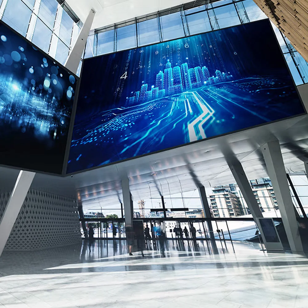Schermo fisso a passo fine P1.25 P2 P3 per pubblicità commerciale ad alta risoluzione Schermo LED per interni