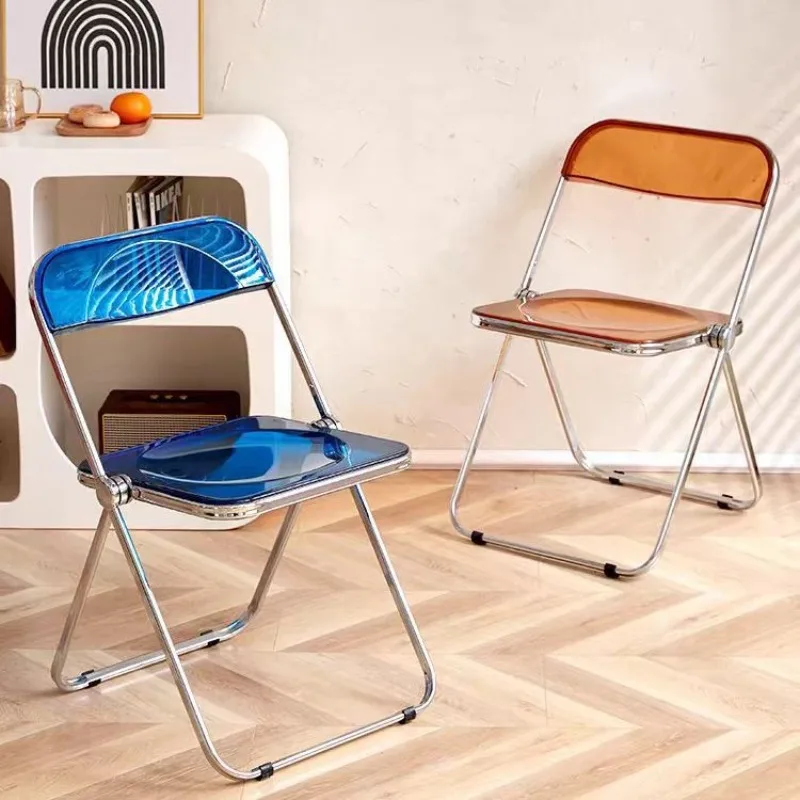 

Цветные акриловые складные стулья, стулья для фотосъемки, офисные стулья, складные обеденные стулья, складные стулья для мероприятий и вечеринок, барные стулья