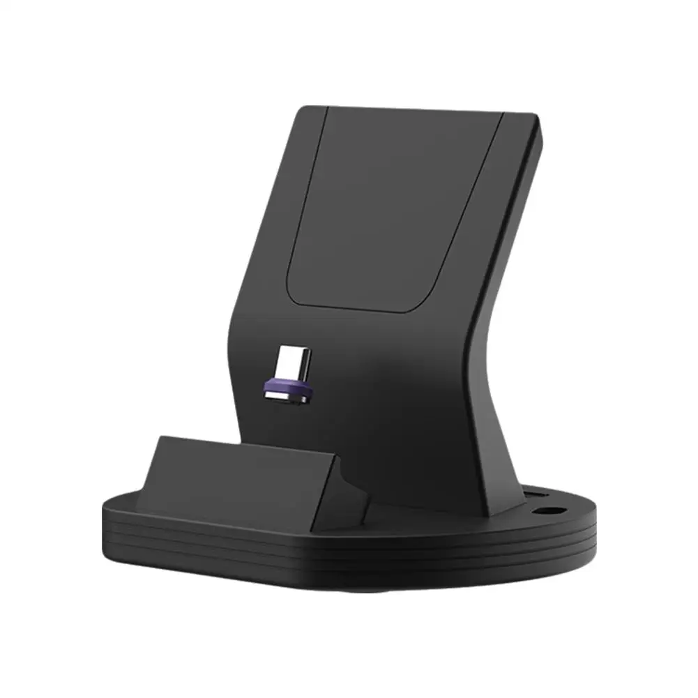 Carregador sem fio magnético para xiaomi 14 mate 60 base de carregamento rápido estação de carregamento de mesa magnético antiderrapante