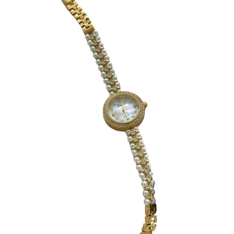 Classic trend women's watch elegant and simple 2025 waterproof quartz watch birthday gift exquisite light luxury high value