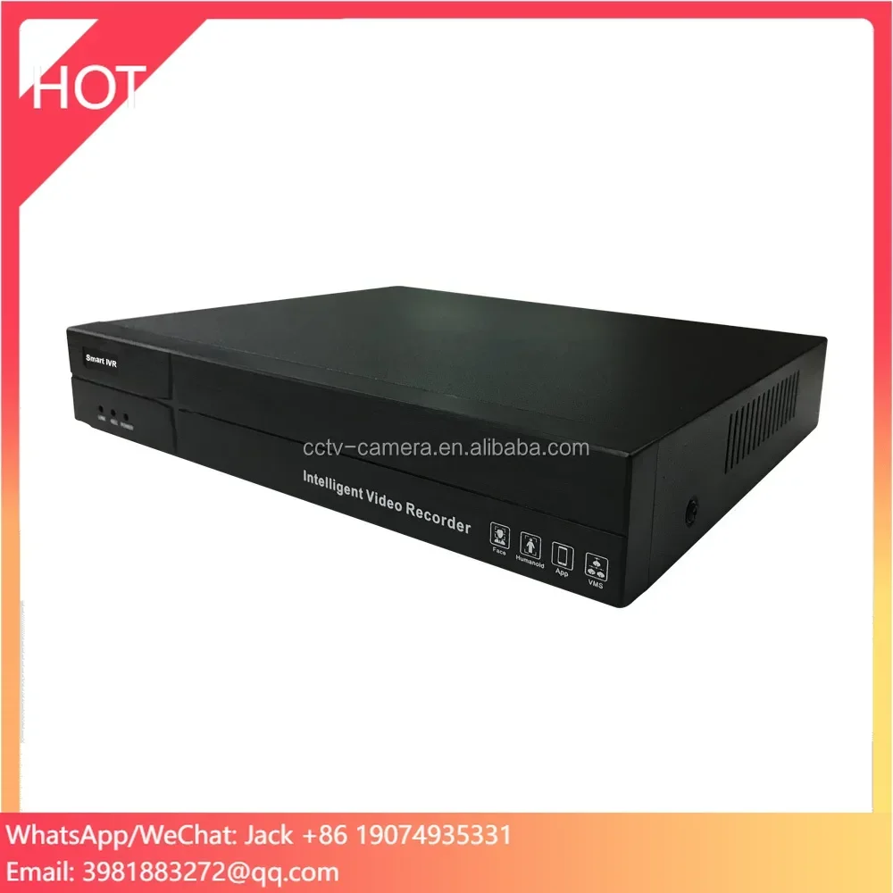 

Made Ready VGA Output Port Absent Alarm H.265+ Real Time P2P 16CH PoE Network Video Recorder 4K 8MP NVR