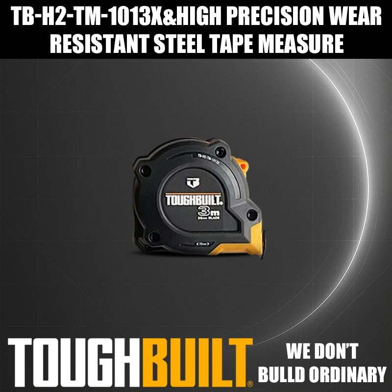 

TOUGHBUILT TB-H2-TM-1013X TB-H2-TM-1015X TB-H2-TM-1018X TB-H2-TM-10110X Высокоточная износостойкая стальная рулетка