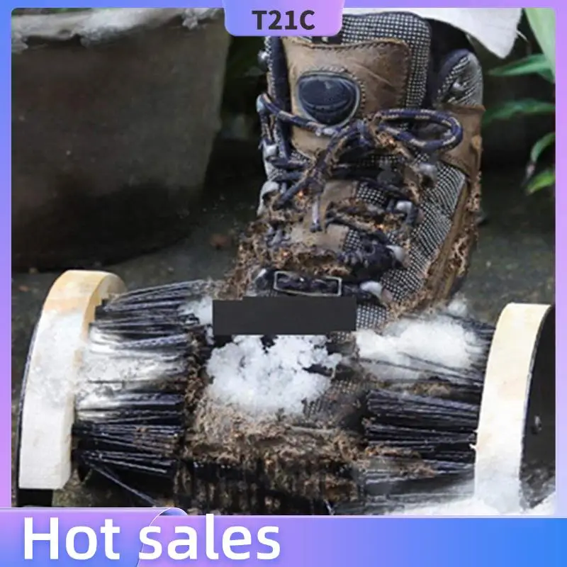 

T21C 2X щетка для ботинок Щетки для чистки обуви в помещении и на открытом воздухе Всепогодные промышленные щетки для чистки обуви и скребок