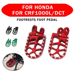 For Honda CRF1000L AFRICA TWIN CRF1000 CRF 1000 L CRF 1000L DCT Motorcycle Accessories Footrests Foot Pegs Rests Pedal Footpegs