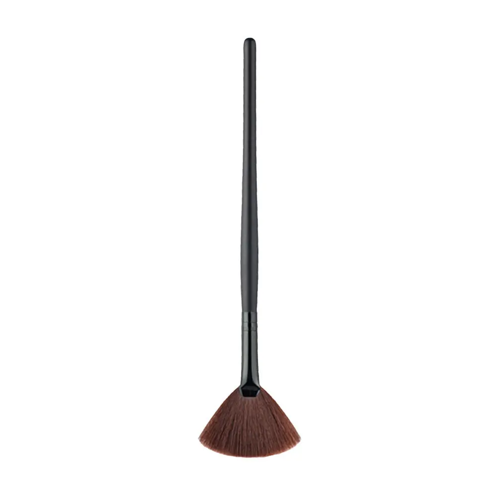 مجموعة فرش مكياج بمقبض خشبي وشعيرات ناعمة لبودرة الوجه وأحمر الخدود وأدوات التجميل #1