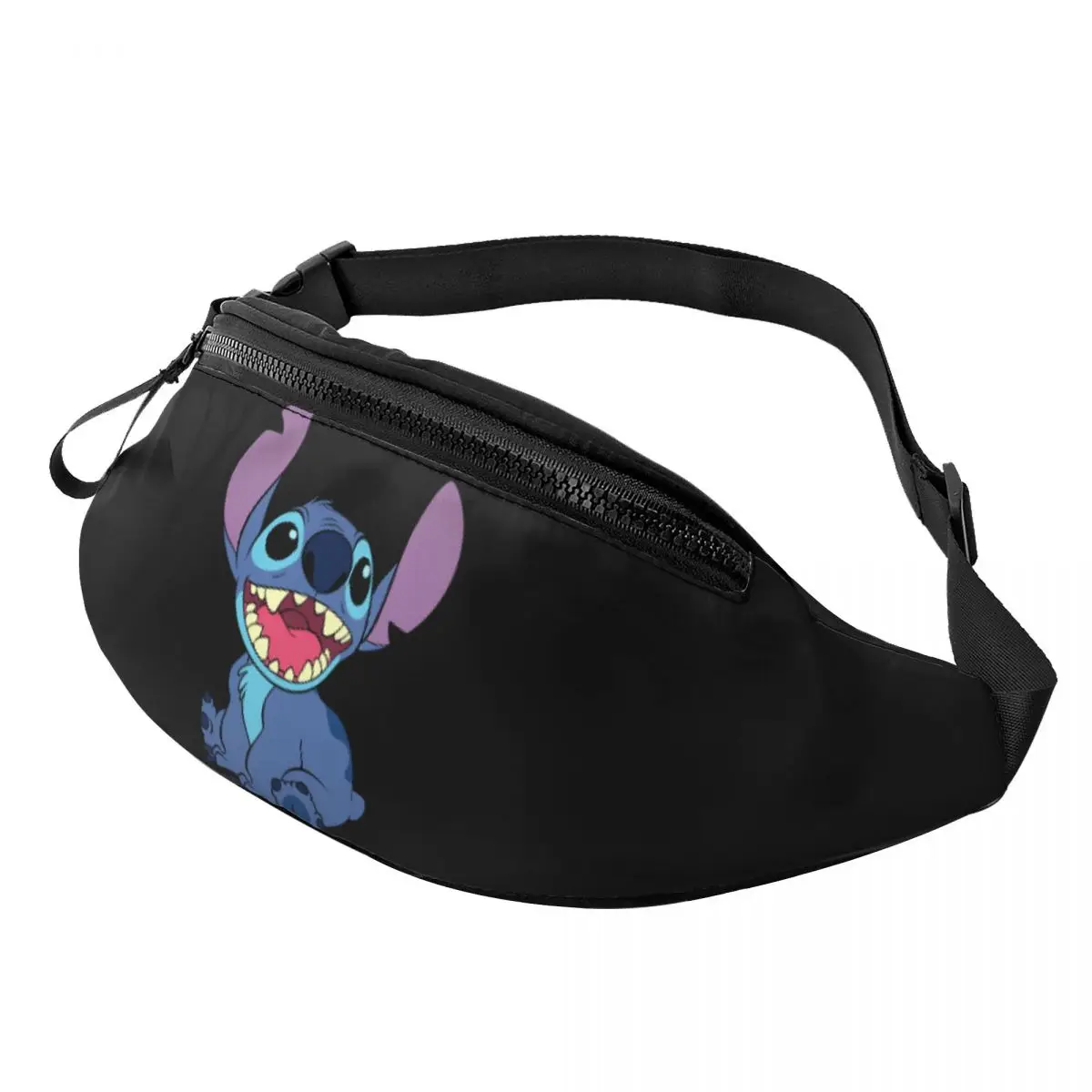 

Custom Stitch Anime Fanny Pack for Men Women Fashion Crossbody Waist Bag Traveling Phone Money Pouch