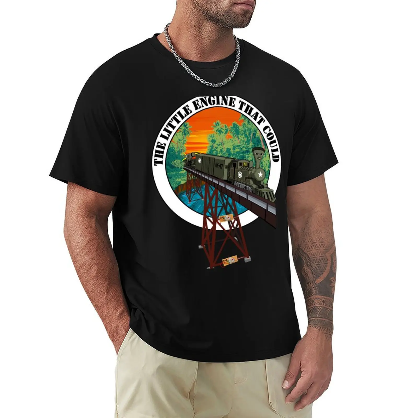 The Little Engine That Could (A Bedtime Story) by Major Payne T-Shirt Moisture Wicking Quick Dry Tee