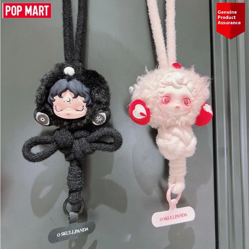 

Popmart Skullpanda Sleepless Theater Series Genuine Mobile Rope Blind Box Fashion Pendant for Birthday And Christmas Gifts