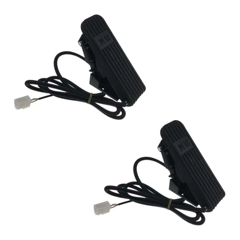 2X Foot Pedal Throttle Foot Pedal Accelerator Electric Car Accelerator Pedal Speed Control Bicycle Conversion Kit