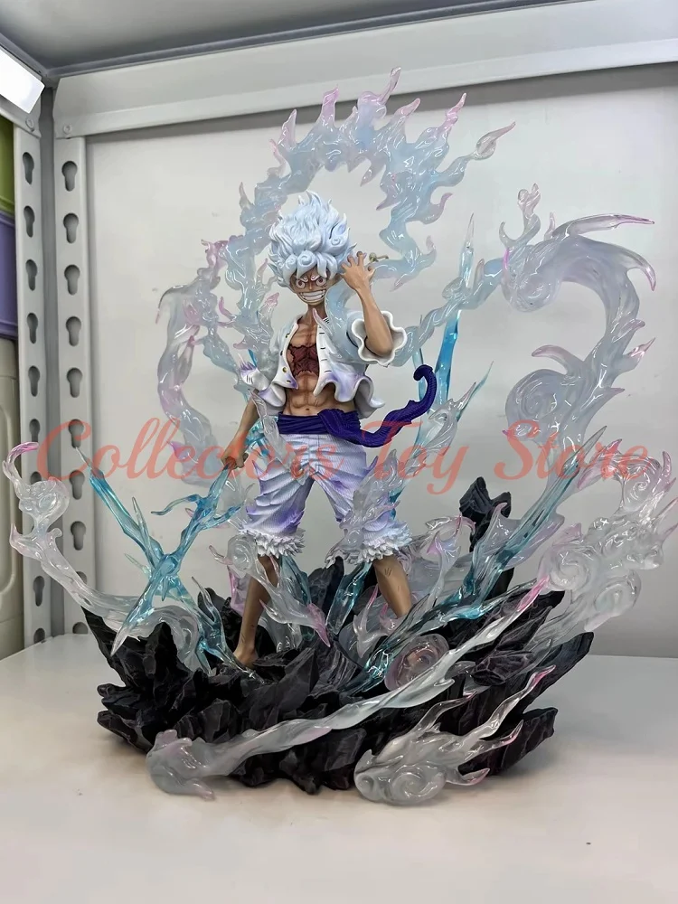 [Fabricado por jt] brinquedos de anime de uma peça skypainting nika luffy anime periférico gk figura estátua modelo colocamentos menino presente de natal