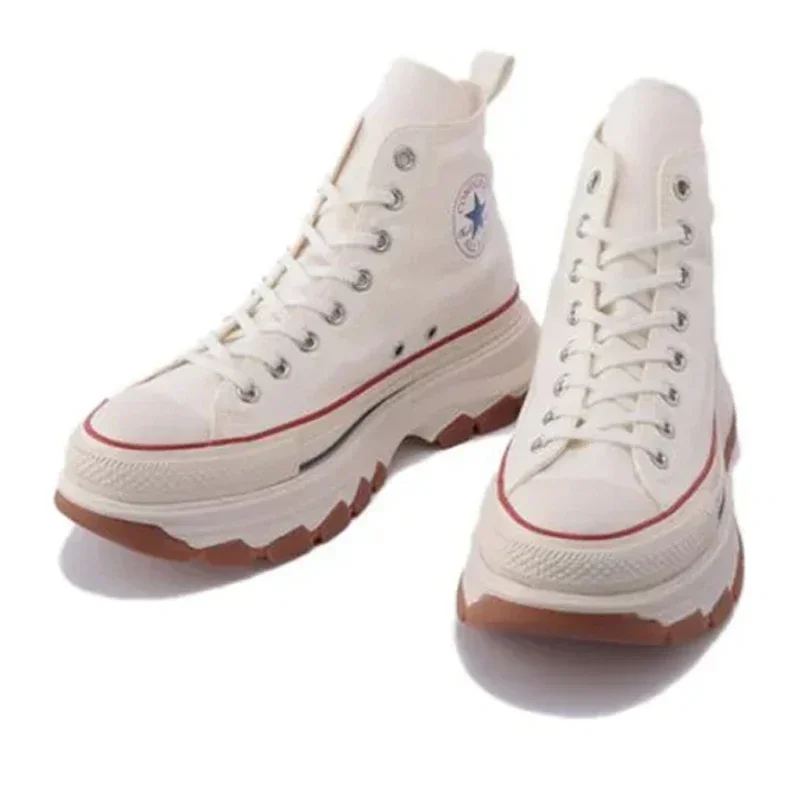 Converse-zapatillas de Skateboarding para hombre y mujer, calzado Unisex, color Beige, All Star 100