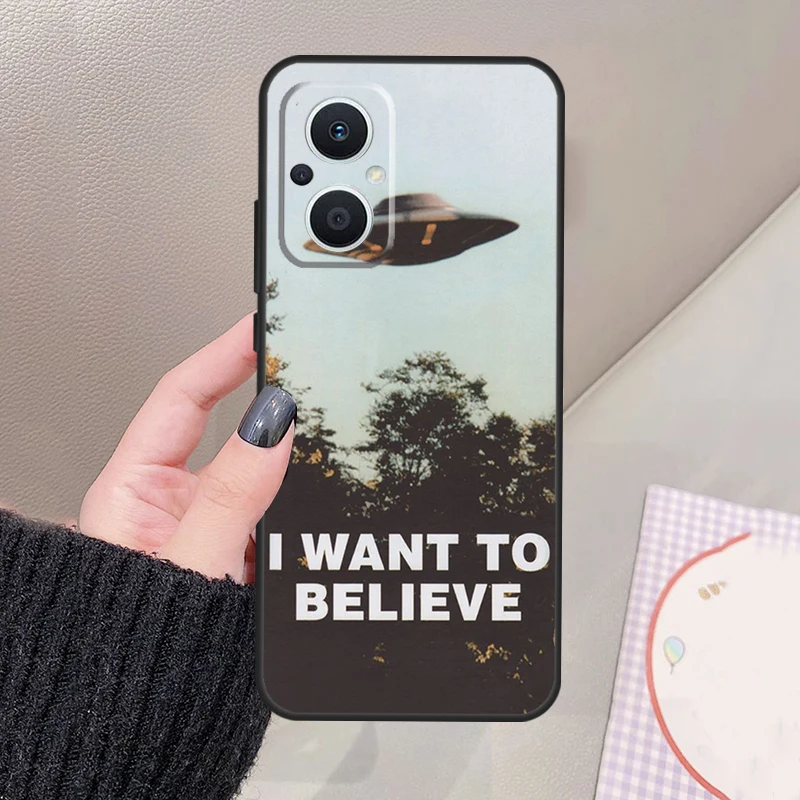 The X Files TV Series Phone Case For OPPO Find X3 Lite X5 X6 Pro X2 Neo Reno 3 4 5 6 7 8 Lite 4Z 5Z 2Z 8T Cover