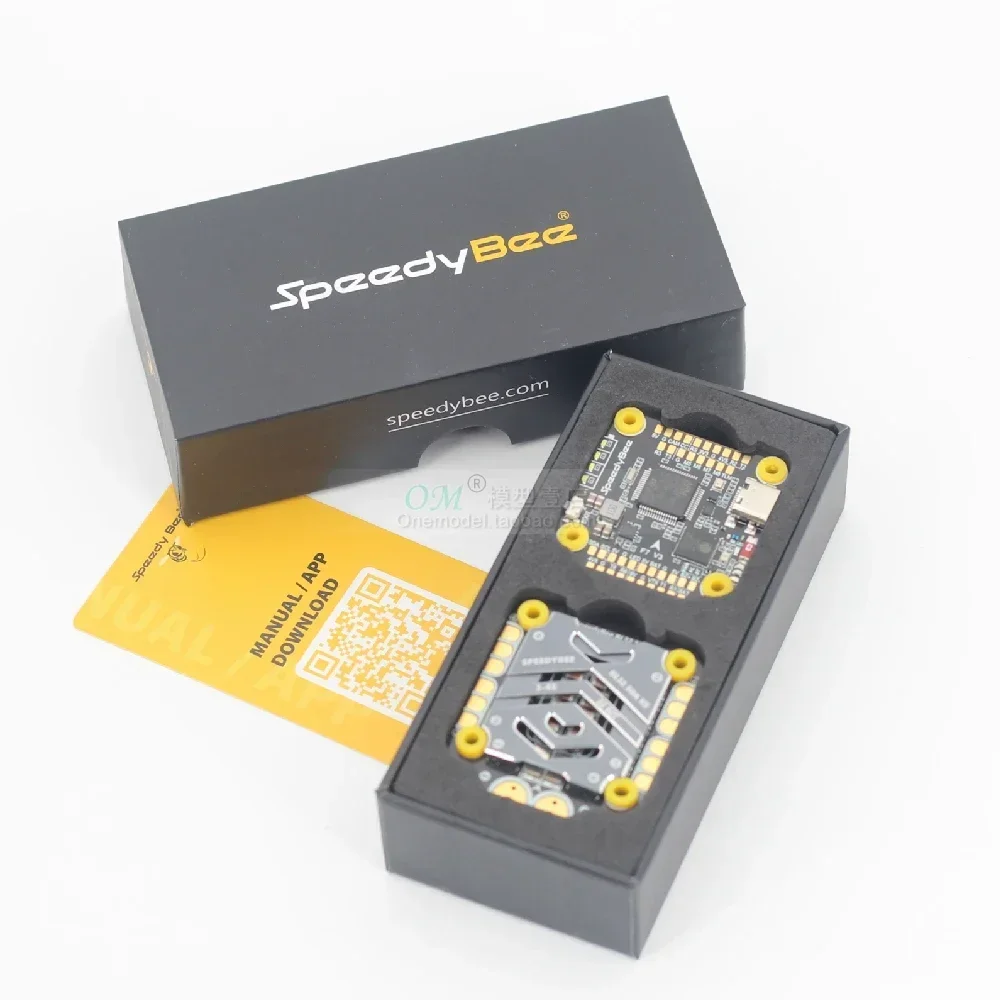 VoltSRunCam SpeedyBee F7 V3 BL32 50A 30x30 Stack FC ESC iNAV Betaflight Emuflight Wireless Firmware Flasher Black Data Analyze