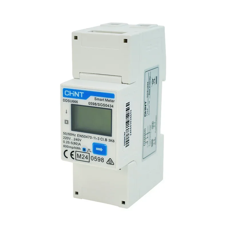 

CHINT DDSU666 Low Voltage Modular DIN Rail Products Single Phase DIN-Rail Meter