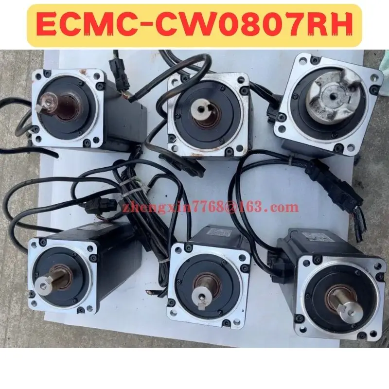 Used Servo Motor ECMC-CW0807RH ECMC CW0807RH Normal Function Tested OK