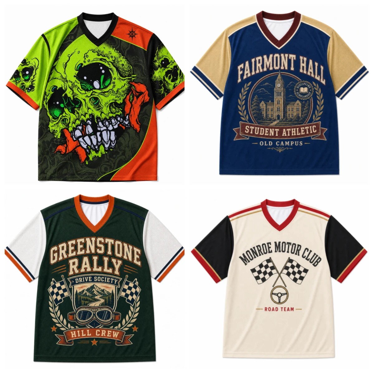 2026 New Mesh V-neck Mesh Jersey with Printed Pattern, Lightweight Streetwear, Short Sleeved Casual for Adults and Children