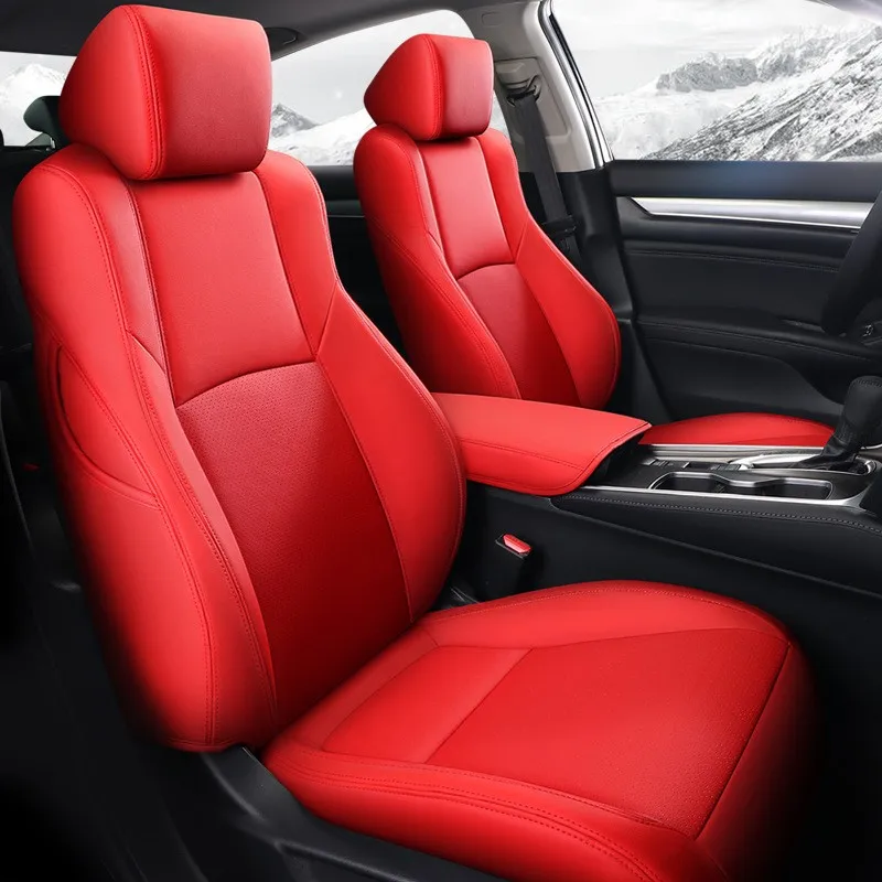 

New Car Seat Covers 5 seats For Honda Accord 2018 2019 2020 2021 2022 Full Surround Protecto Car Seat Cover Car accessories