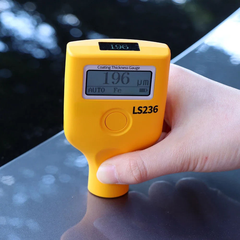 LS236 Coating Thickness Gauge with Bluetooth Feature Paint Low Temperature Resistant for Automotive Car Body