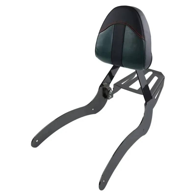 Motorcycle 2-in-1 Bolt-On Passenger Backrest Sissy Bar Luggage Rack Fits For Indian Scout Sixty ABS 100th Anniversary 2015-2024