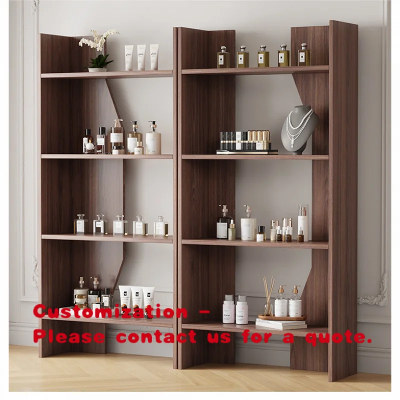 custom.Shelf Multi-layer Supermarket Shelf Hairdressing Product Display Cabinet Pet Shop Cosmetic Display Cabinet