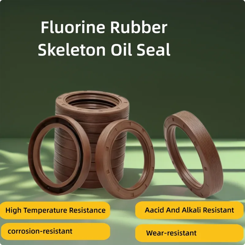1PcsTC/FB/TG4FKM Framework Oil Seal ID55mm OD 65mm- 110mm Skeleton Oil Seal Rings Fluoro Rubber Double Lip Seal Gasket