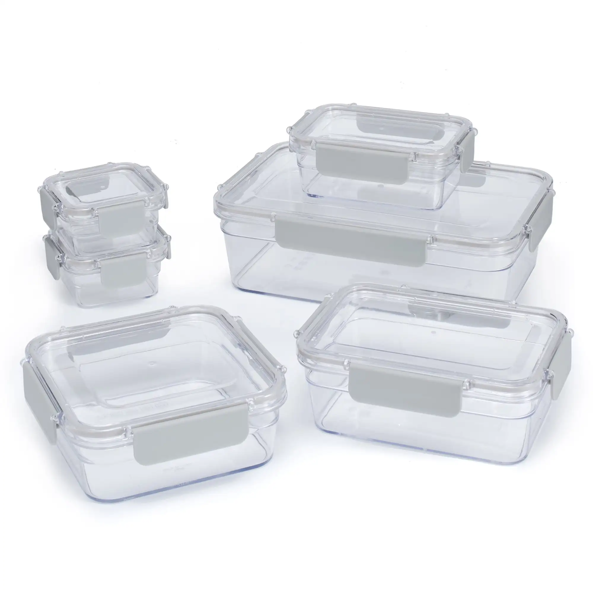 

12 Piece Tritan Stain-Proof Food Storage Container Set