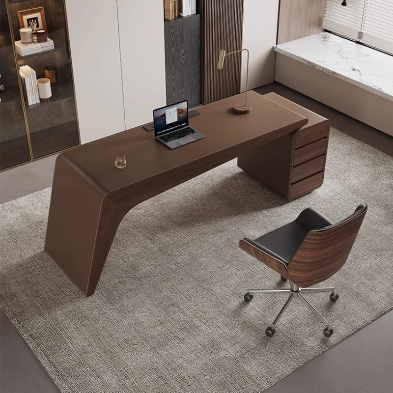 Write Senior Office Desk Design Bedroom Study Minimalism Office Desk Italian Computer Minimalism Escritorio Computer Desk QF50OD