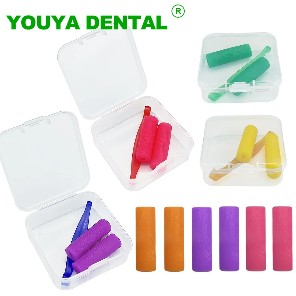 Orthodontic Aligner Chewies Fruit Scents Silicone Teeth Stick Bite Tooth Chew Dental Invisible Braces Retainer Chewies Oral Care