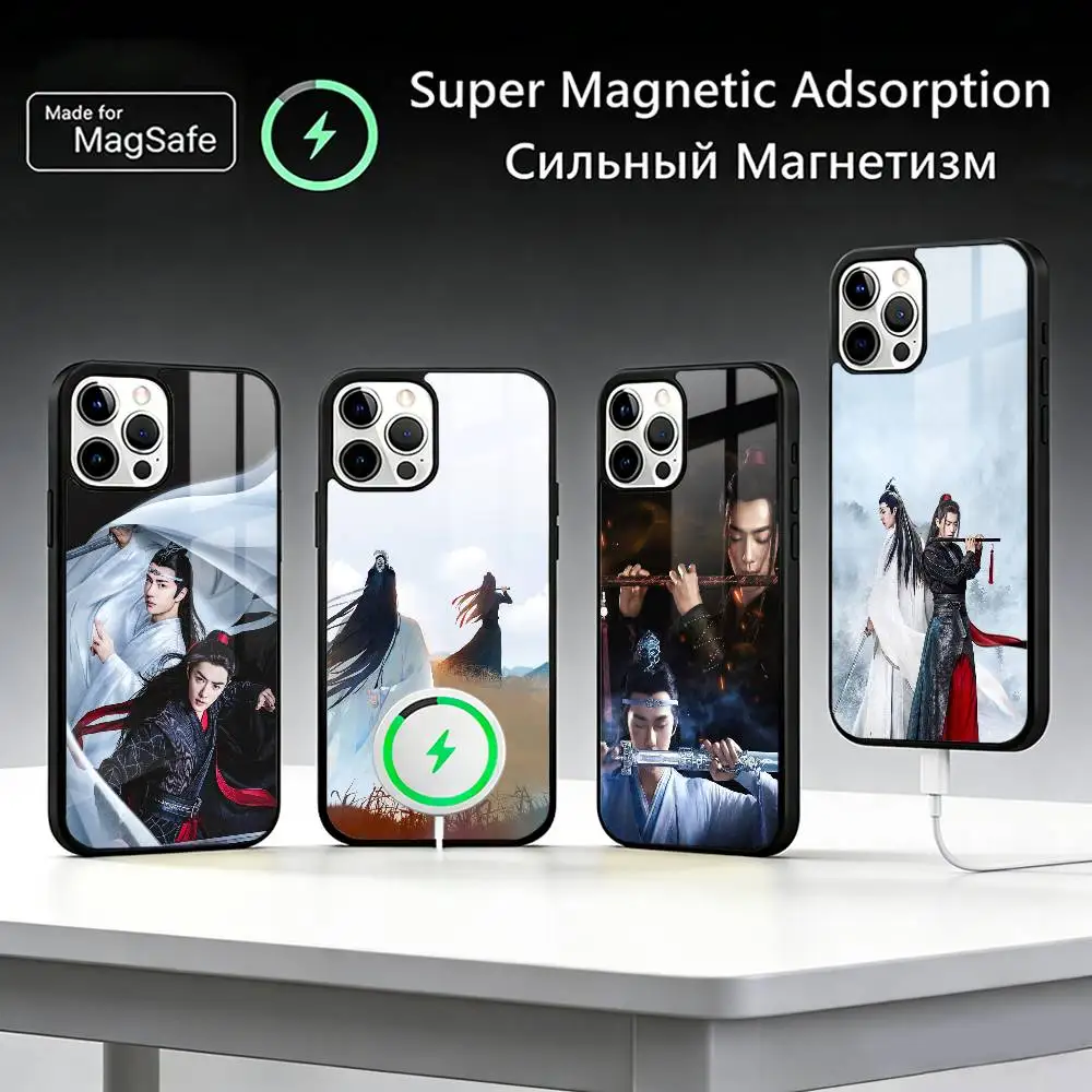 

W-Wang Yibo The U-Untamed Phone Case For iPhone17,16,15,14,13,12,11 Plus,Pro Max For Magsafe Wireless Charging