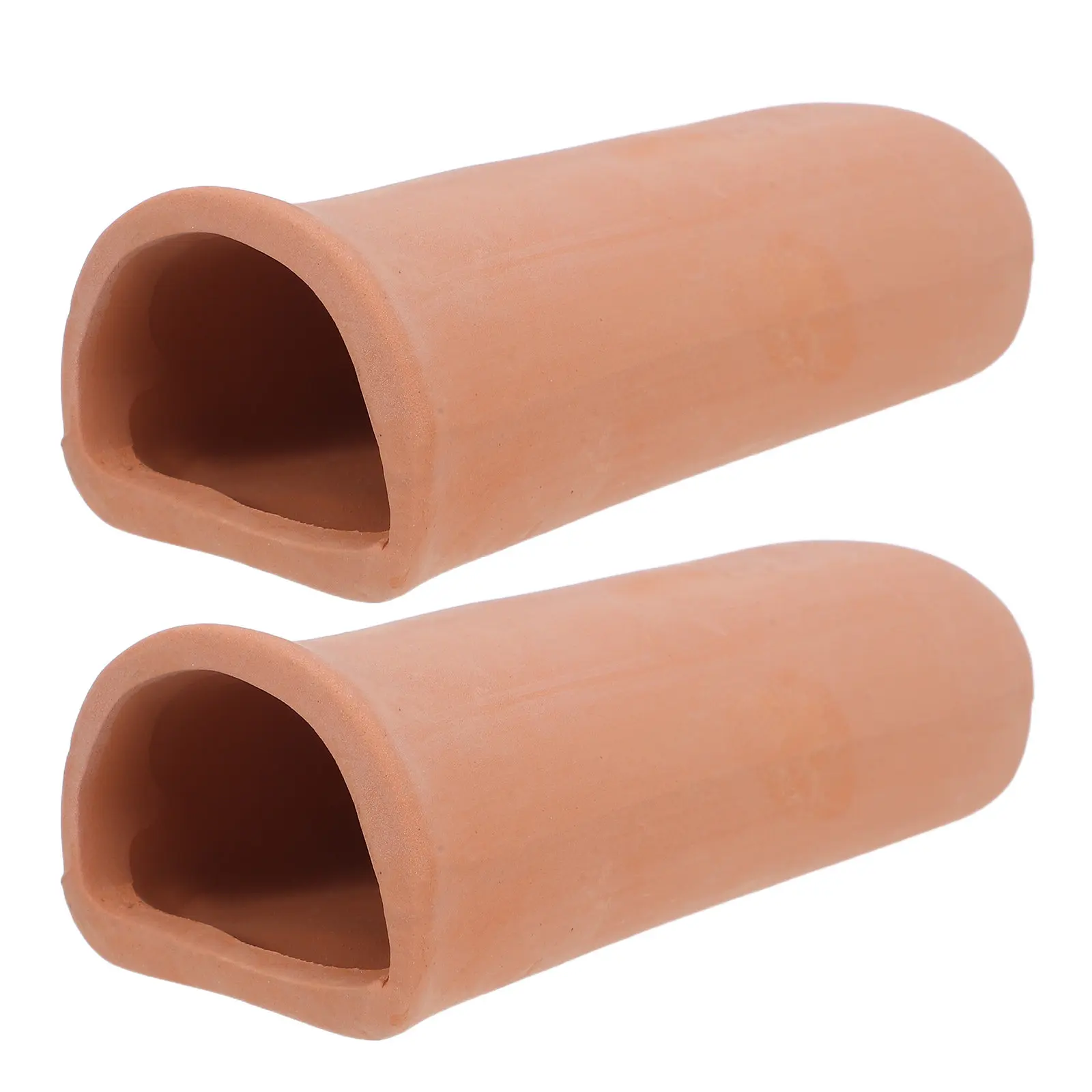 

2pcs Pleco Cave for Aquarium Ceramic Breeding Shelter Fish Tank Hideoutfor Shrimp Cichlids and Betta Fish Decorative