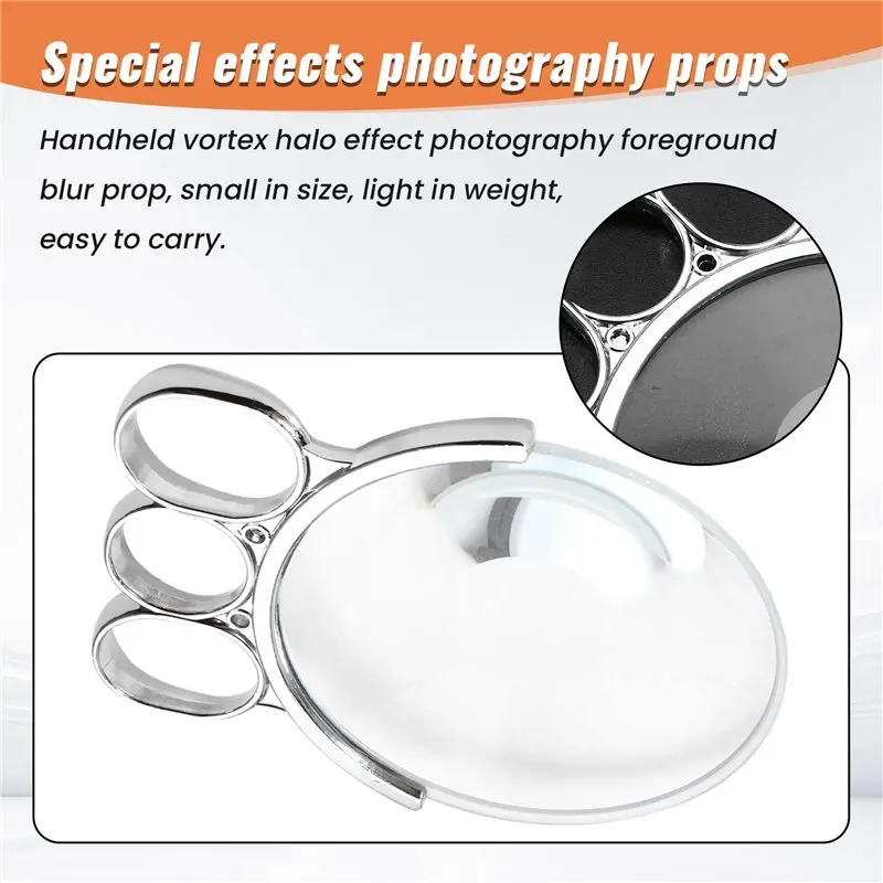 A93E-DSLR Micro-Lens Accessories: 90Mm Camera Filter Prism For Vortex Halo And Foreground Blur Special Effects