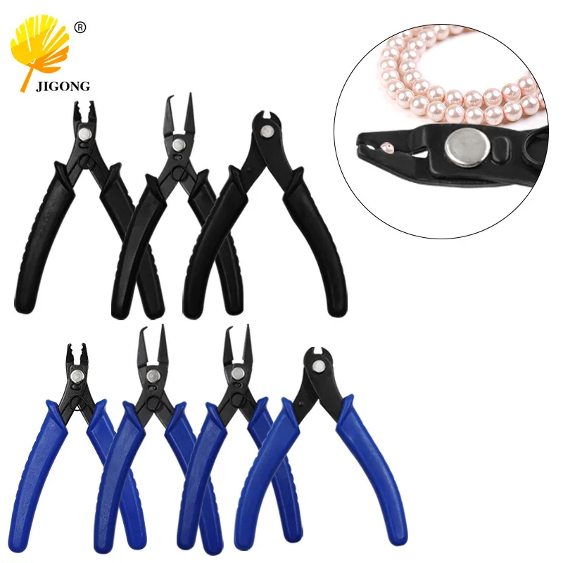 PVC handle hook pliers DIY handmade, positioning hook pliers multi-purpose line maintenance pliers, jewelry pliers