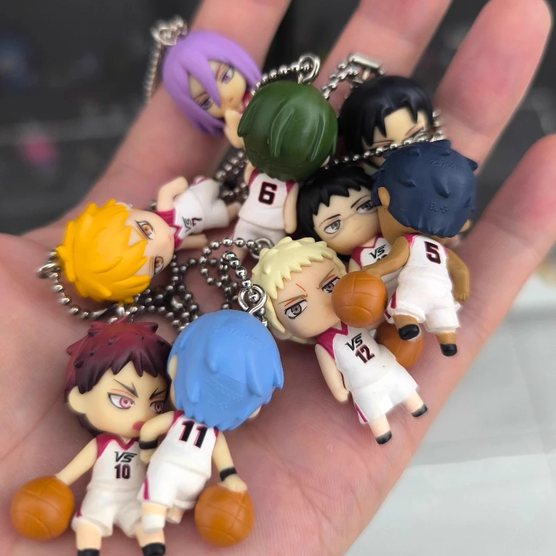 Figura de acción de Kuroko's Basketball, Kise Ryota, Midorima Shintaro, Murasakibara Atsushi, modelo de juguete, adorno colgante, regalos para niños