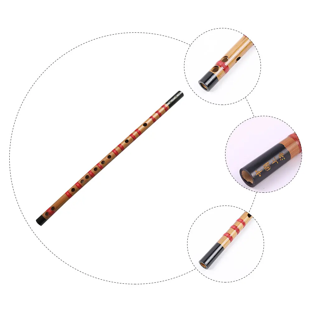 

Student Flute Chinese Instrument for School Band Woodwind Musical Wooden Whistle