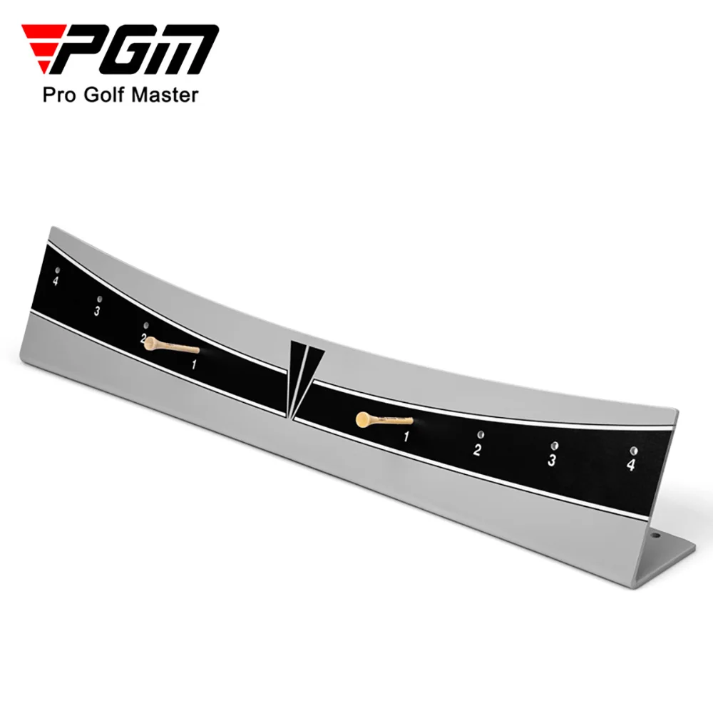 PGM Golf Putter Trainer Calibration Track Putter Board Golf Putting Mat Plastic Training Tool Driving Trainer JZQ027