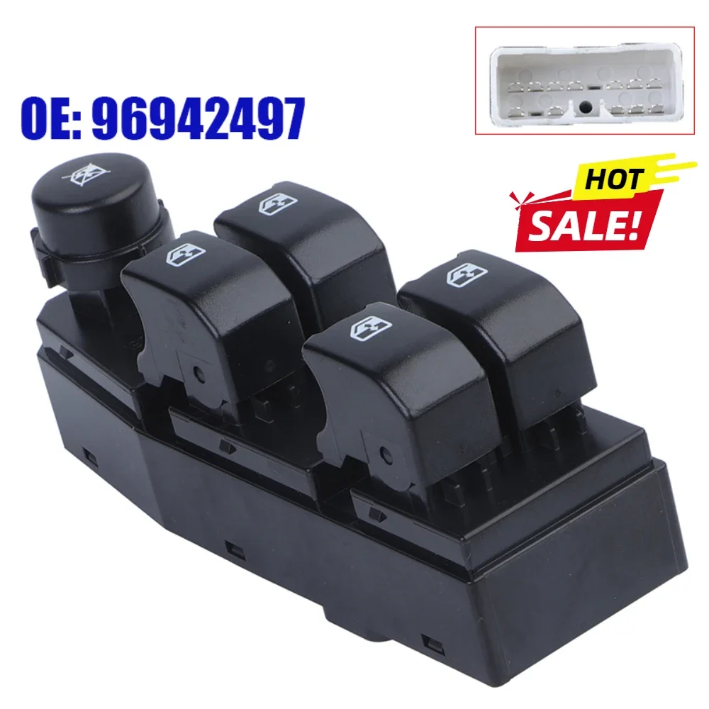 

96942497 Electric Master Power Window Switch For 2013- 2016 Chevrolet Spark DWS1787