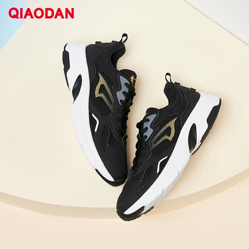 QIAODAN Men's Running Shoes 2025 Spring New Release Lightweight Breathable Anti-Slip Cushioning Sneakers Sport Shoes XM35210265