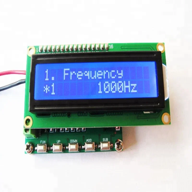 Taidacent 10000 Hz Functional Pulse Calibrator Multimeter Signal Generator Circuit with Spectrum Analyzer RF Signal Generator