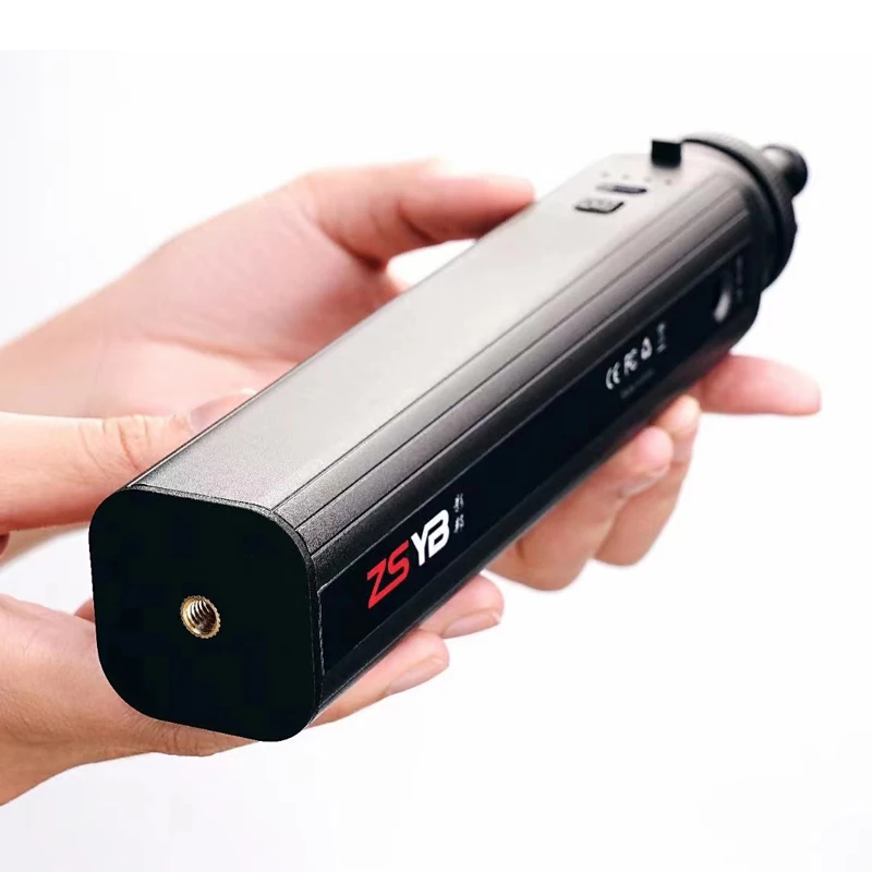 ZSYB Power Bank pegangan tangan Port DC genggam bawaan 24000mAh untuk zhiyun Aputure Amaran Yongnuo Nanlite lampu tabung fotografi