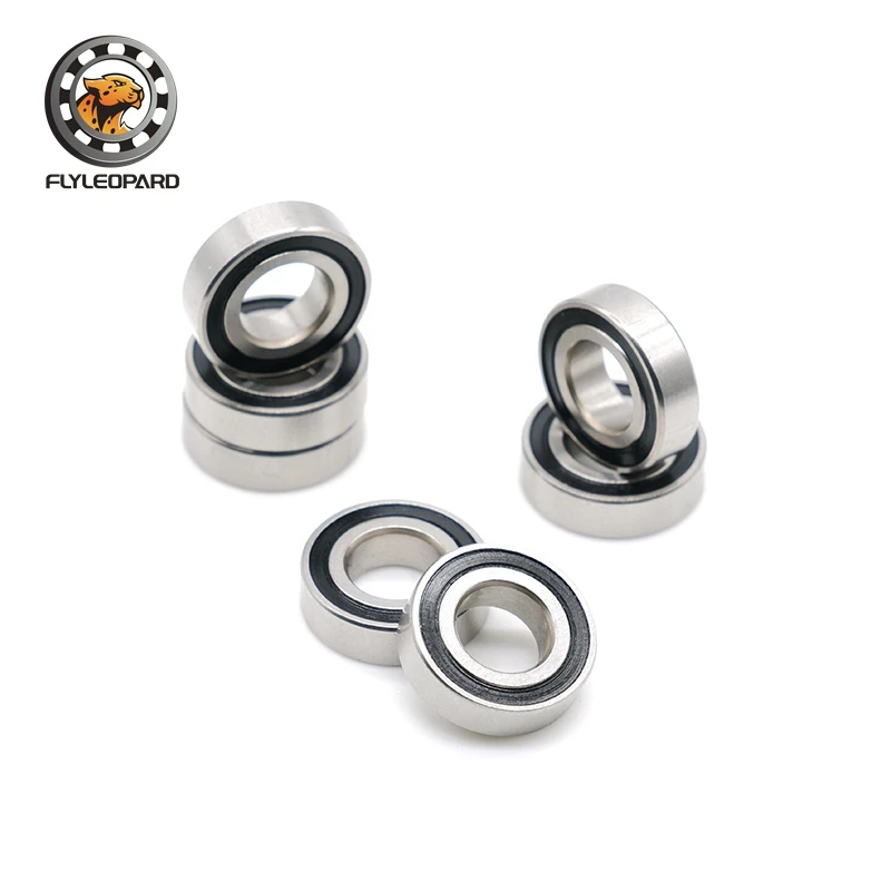 10PCS 7x14x5mm 687RS Bearing   ABEC-7 Hobby Electric RC Car Truck 687 RS 2RS Ball Bearings 687-2RS