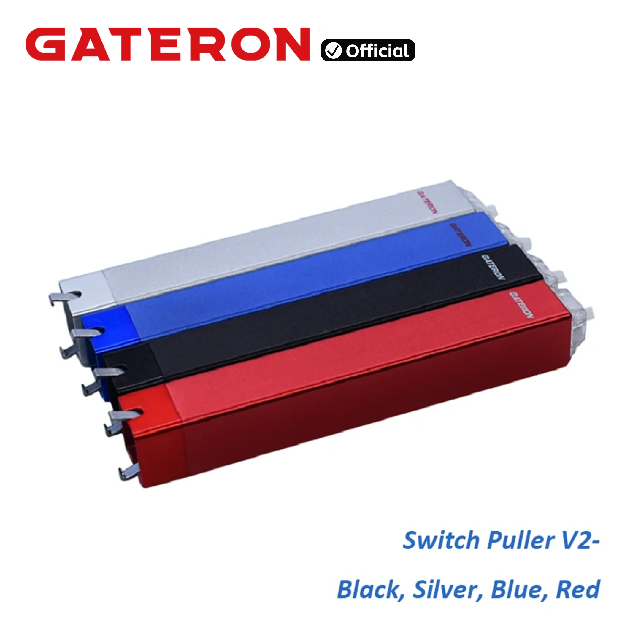 GATERON Switch Puller V2 DIY Tool Black Red Blue Silver Gaming Mechanical Keyboard With Gift Box