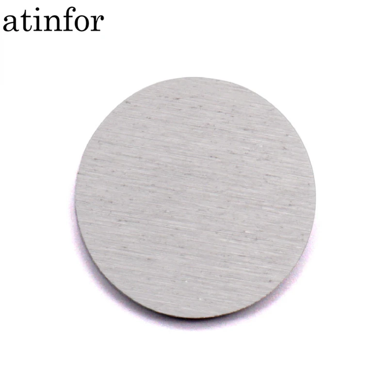 atinfor High purity Aluminum manganese target 99.9 AiMn alloy target custom manganese target