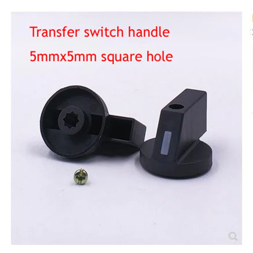 NEW 2Pcs LW26-20 LW39B-16 LW38D-16 Universal Switch Handle 5*5MM Square Hole Knob